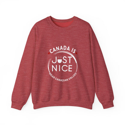 Canada Inspired Unisex Crewneck Sweatshirt - Cozy Fall Style