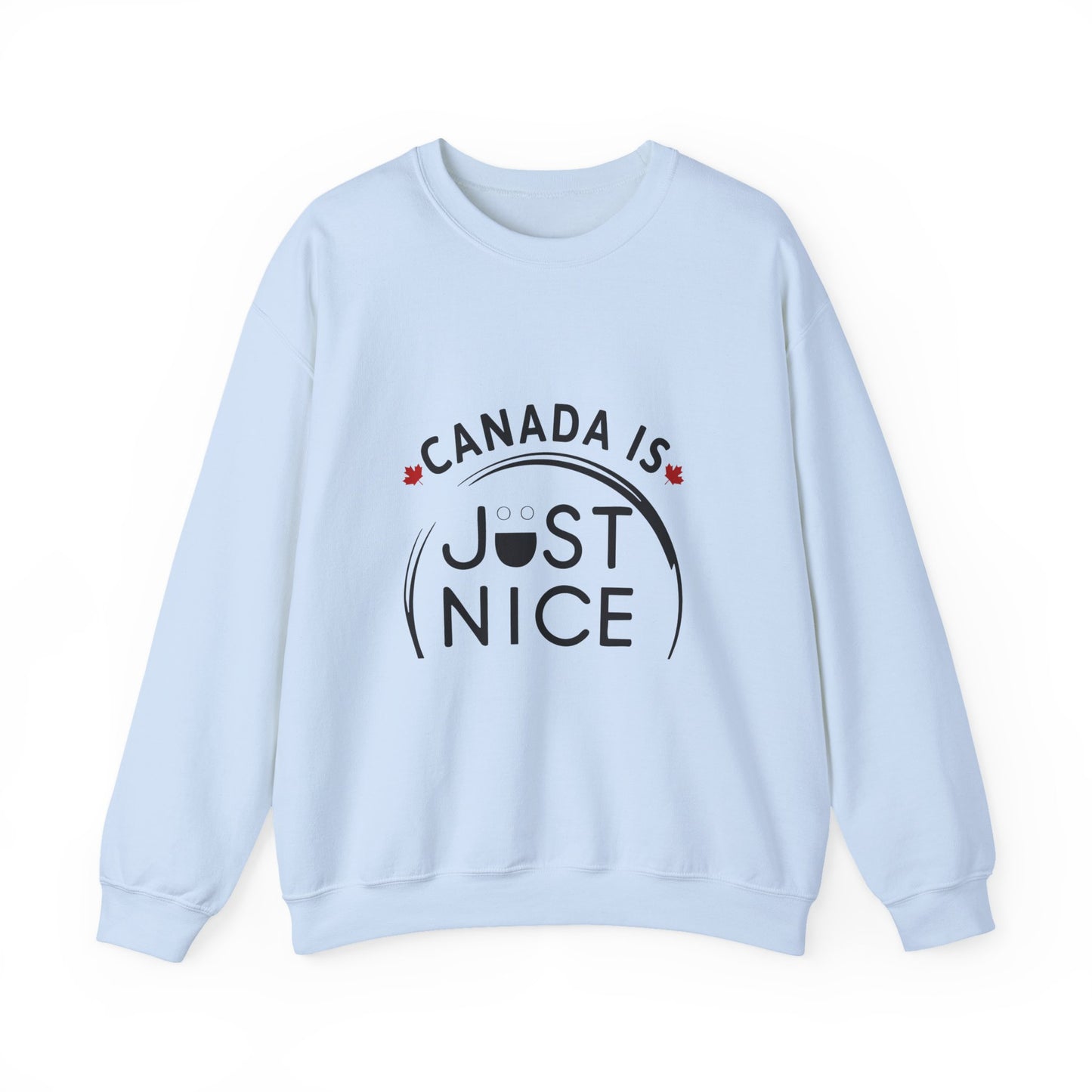 Canada Is Not Nasty Crewneck Sweatshirt - A Cozy Statement Piece for Proud Canadians