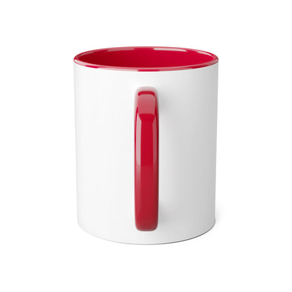 Just Nice Accent Mug - 11oz | Stylish Coffee Cup | Gift for Friends | Inspirational Drinkware | Unique Office Mug | Eco-Friendly Design
