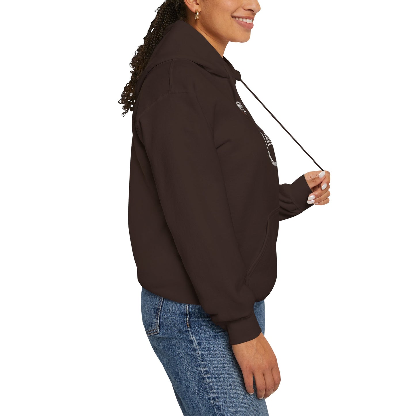 Canada Is Just Nice Hoodie - Unisex Heavy Blend™ Sweatshirt with Maple Leaf Design