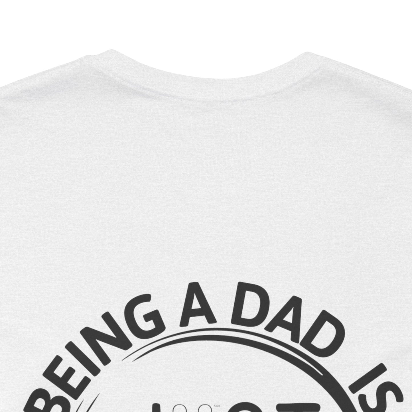 Present Dad Unisex Tee - Father's Day Gift, Motivational Shirt, Dad Humor, Casual Wear, Gift for Dads