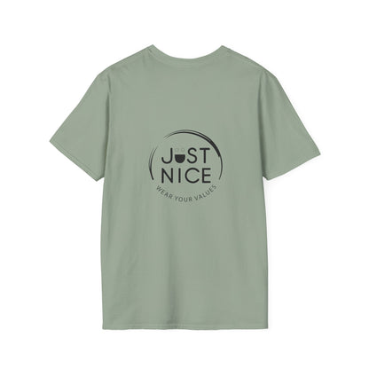 Unisex Softstyle T-Shirt - "Canada is Just Nice" Maple Leaf Design