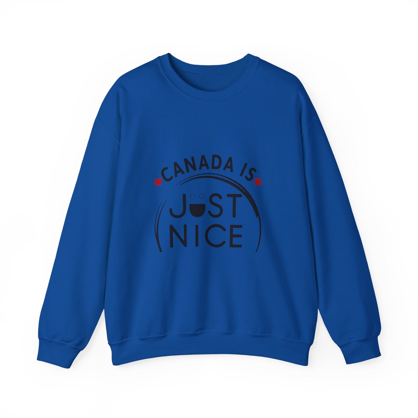 Canada Is Not Nasty Crewneck Sweatshirt - A Cozy Statement Piece for Proud Canadians