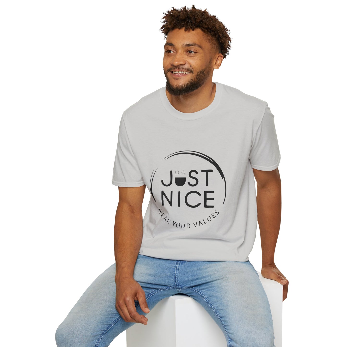 Unisex Softstyle T-Shirt - ‘Just Nice’ - Wear Your Values - Perfect for Everyday Style, Gift, Eco-Conscious Fashion, Inspirational [...]