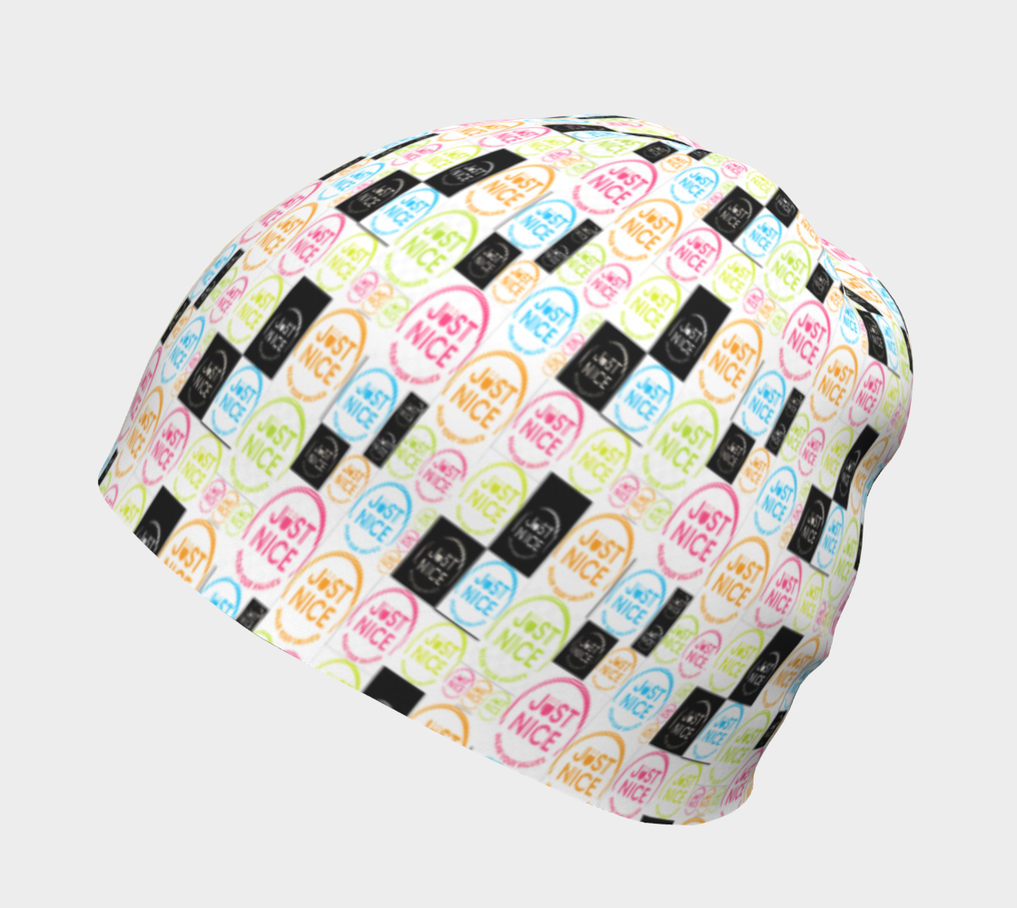 JUST NICE SEAMLESS DESIGN BEANIE