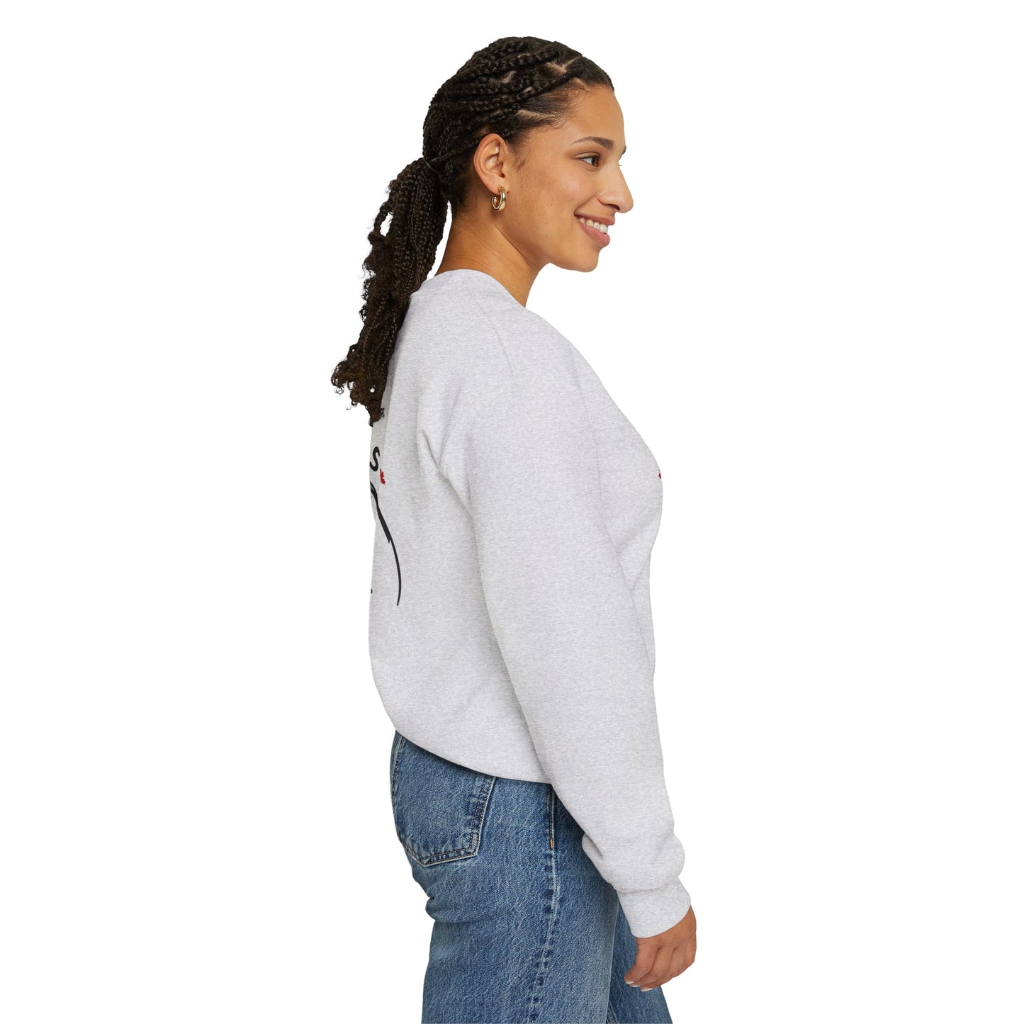 Canada Inspired Unisex Crewneck Sweatshirt - Cozy Fall Style