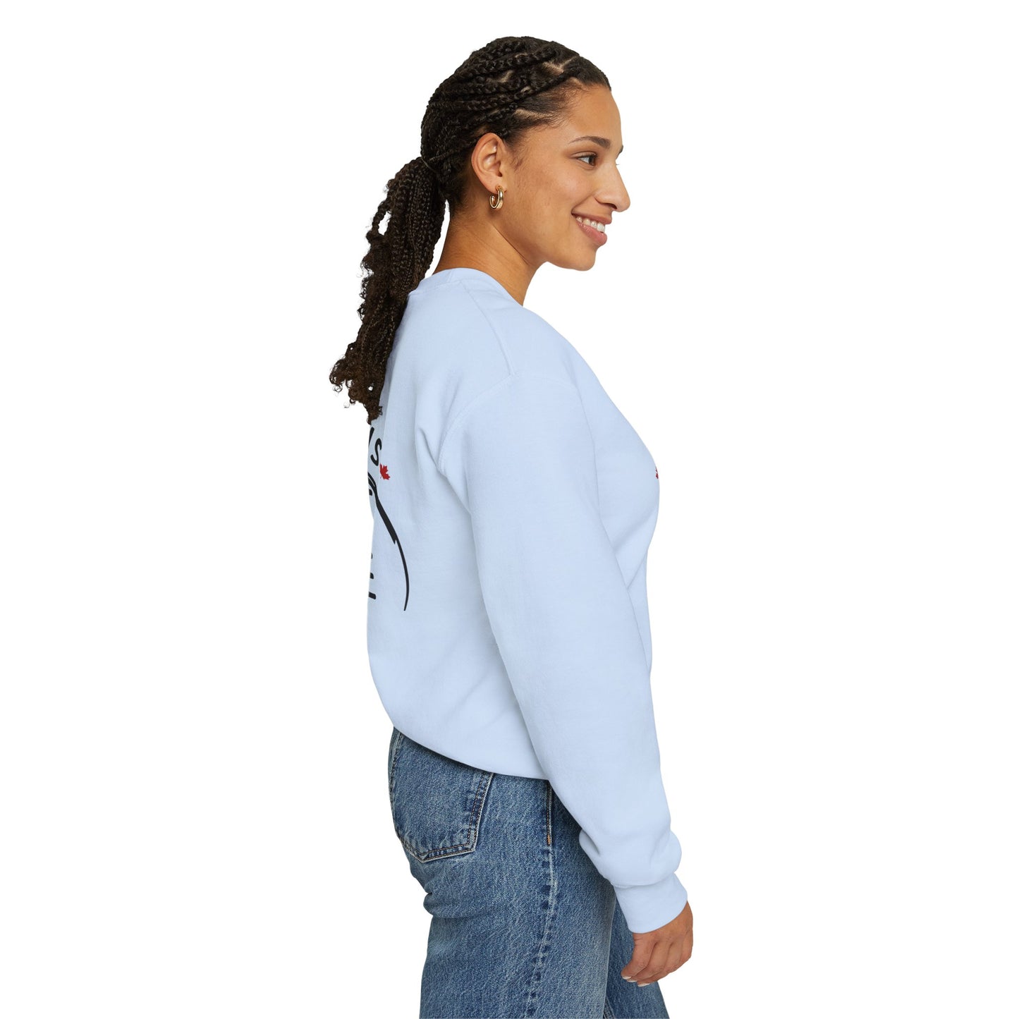 Canada Is Not Nasty Crewneck Sweatshirt - A Cozy Statement Piece for Proud Canadians