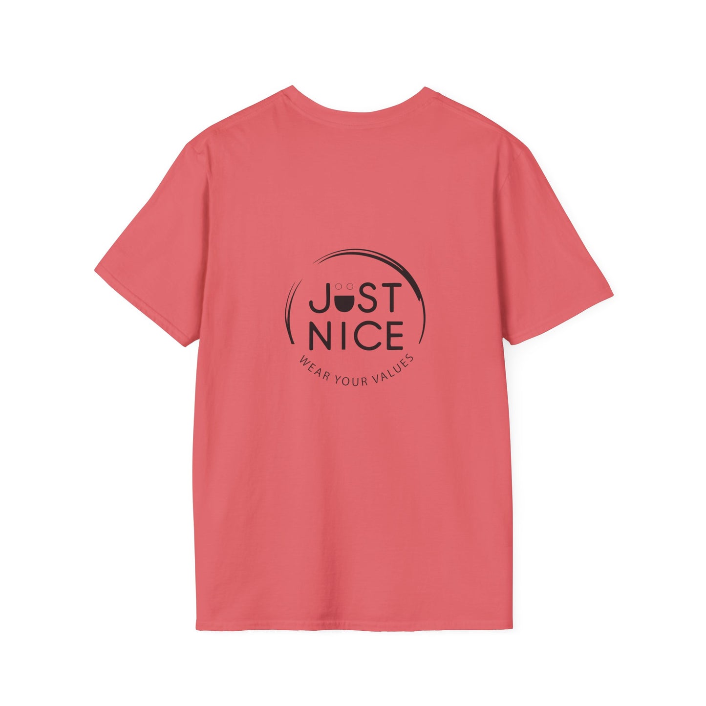 Unisex Softstyle T-Shirt - "Canada is Just Nice" Maple Leaf Design
