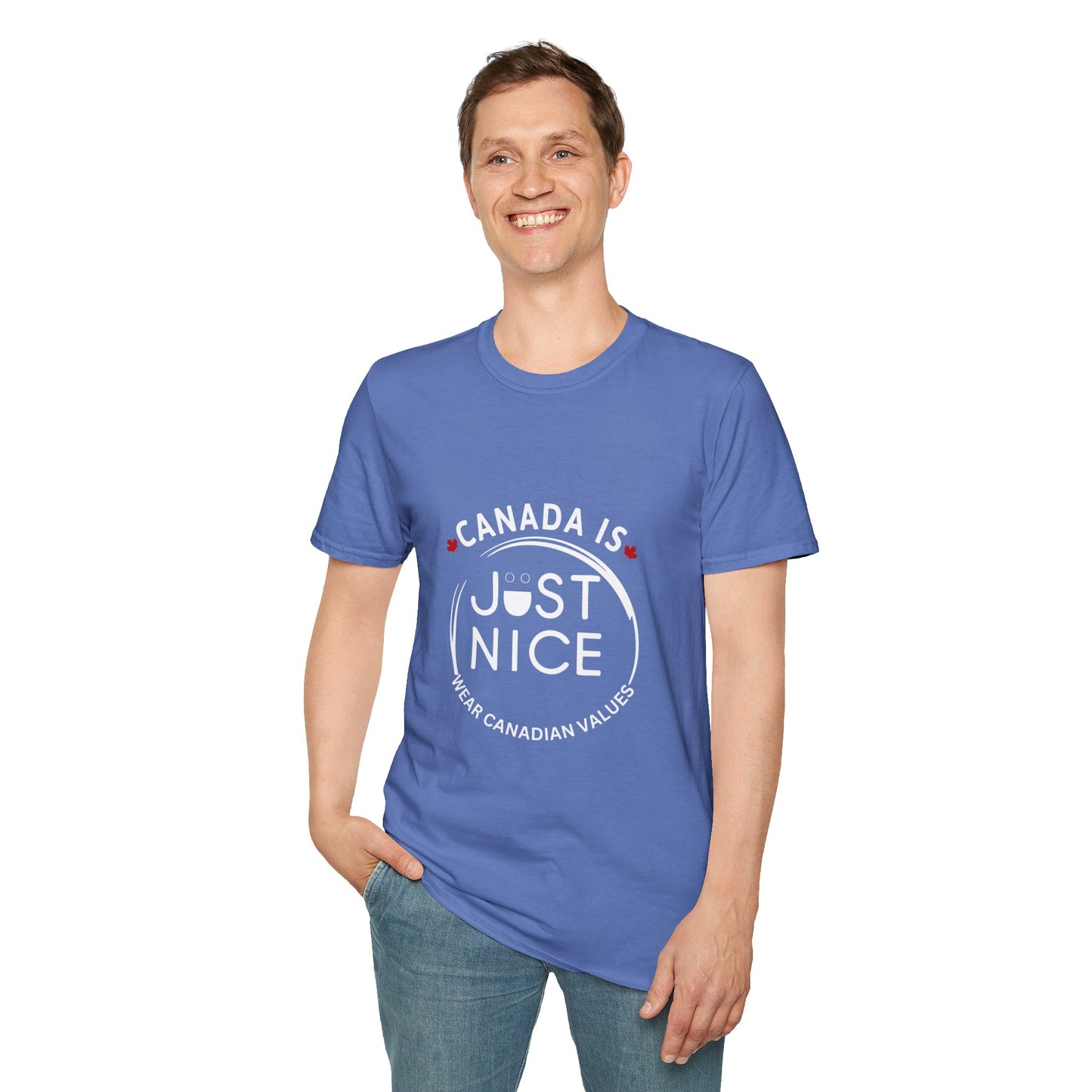 Canada Is Not Nasty Just Nice Unisex Softstyle T-Shirt