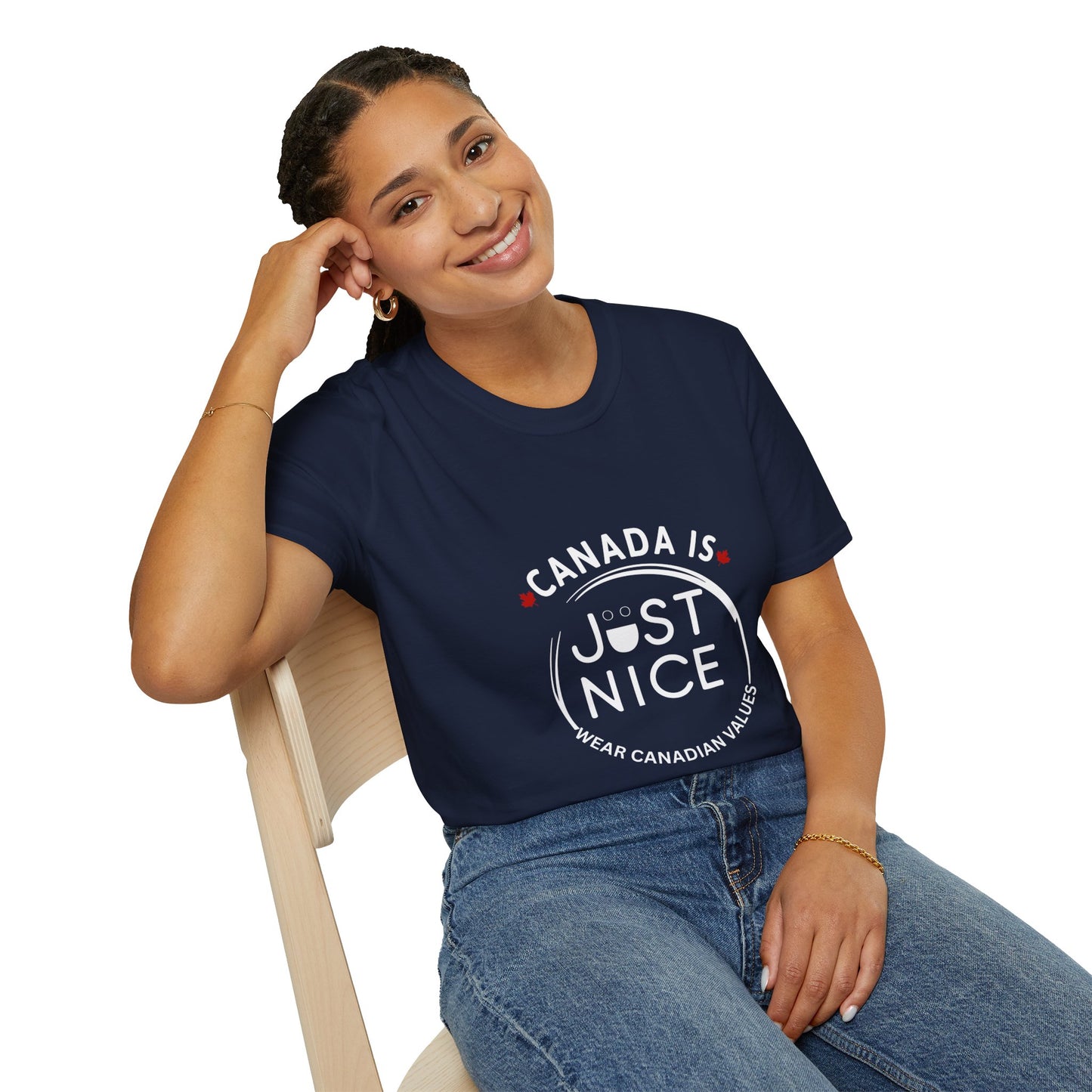Canada Is Not Nasty Just Nice Unisex Softstyle T-Shirt