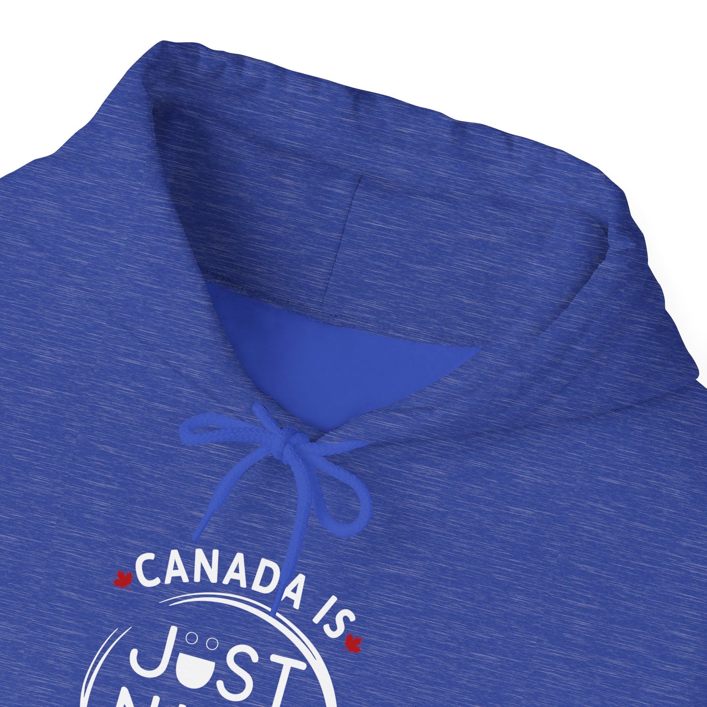 Canada Is Just Nice Hooded Sweatshirt | Unisex Cozy Pullover