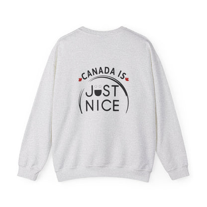 Canada Inspired Unisex Crewneck Sweatshirt - Cozy Fall Style
