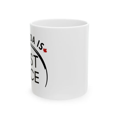 Canada Maple Leaf Ceramic Mug - 11oz & 15oz - Perfect Gift for Tea & Coffee Lovers