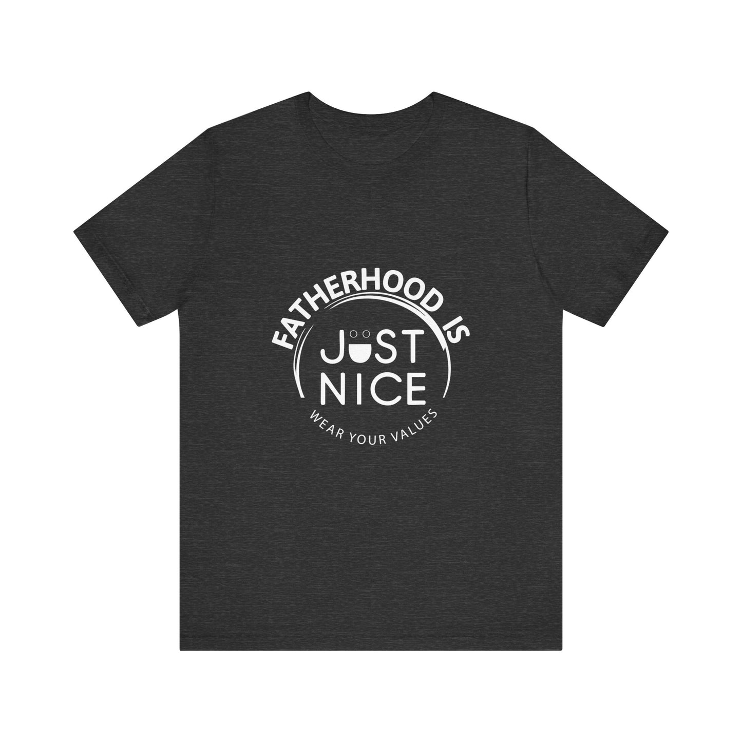 Unisex Jersey Short Sleeve Tee - Present Dad Shirt, Father's Day Gift, Casual Wear, Family T-Shirt, Dad Life Apparel
