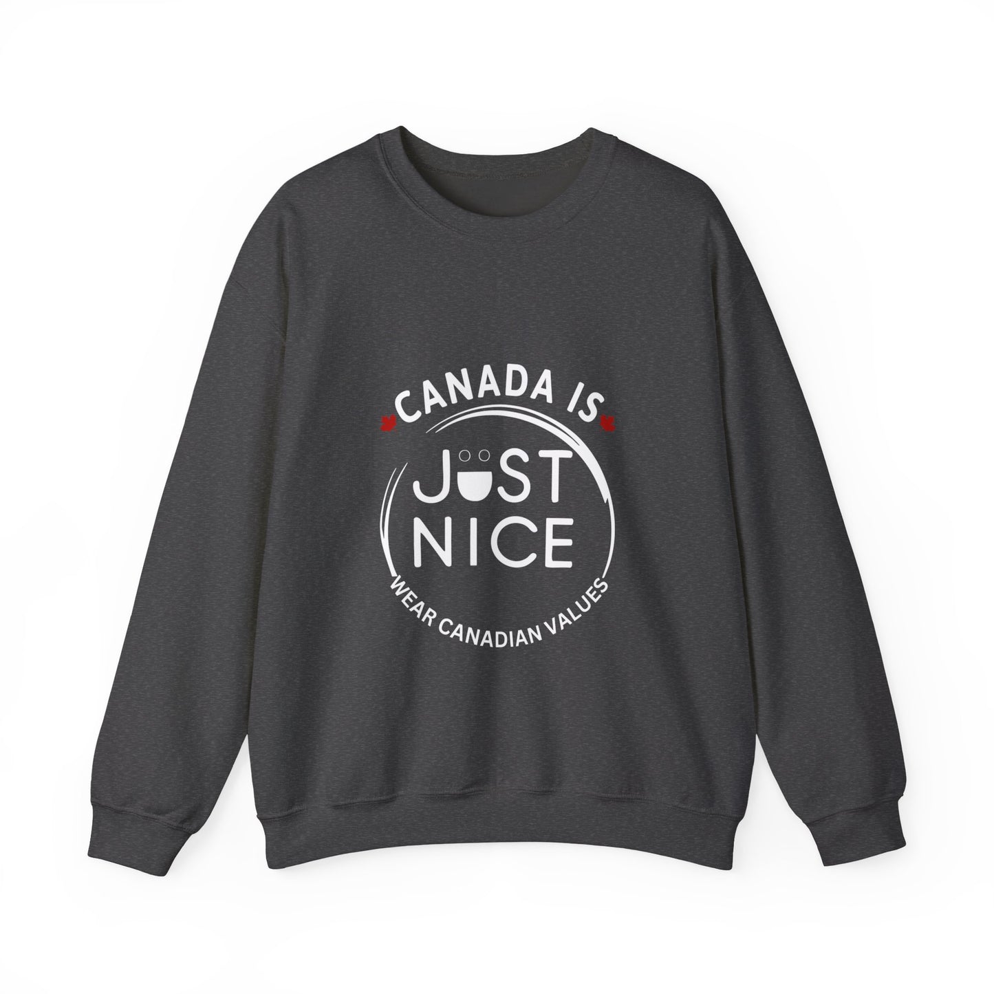 Canada Inspired Unisex Crewneck Sweatshirt - Cozy Fall Style