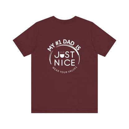 Present Dad Unisex Tee - Father's Day Gift, Motivational Shirt, Dad Humor, Casual Wear, Gift for Dads