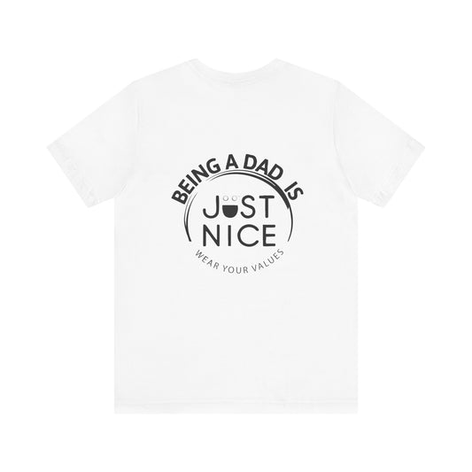 Present Dad Unisex Tee - Father's Day Gift, Motivational Shirt, Dad Humor, Casual Wear, Gift for Dads