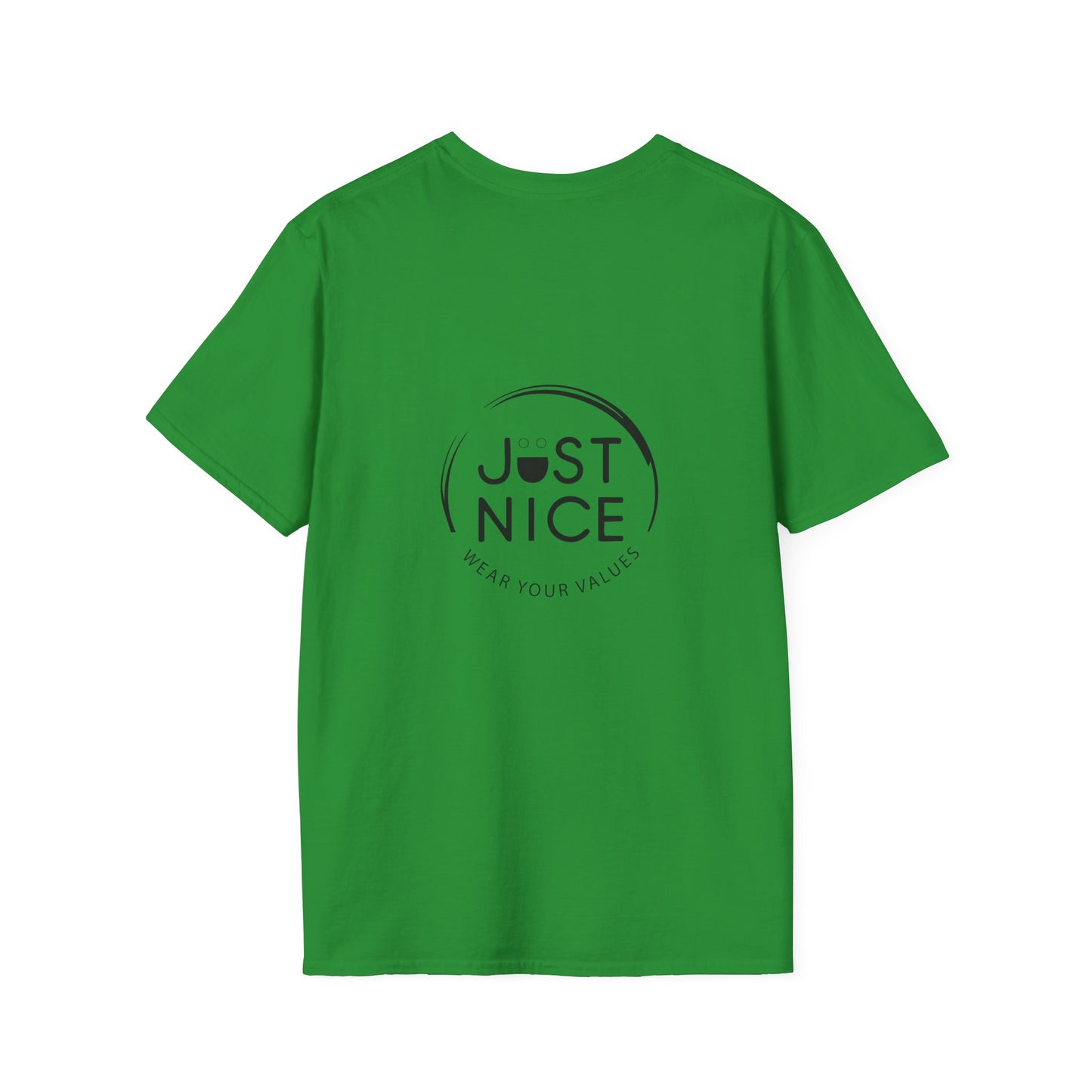 Unisex Softstyle T-Shirt - "Canada is Just Nice" Maple Leaf Design