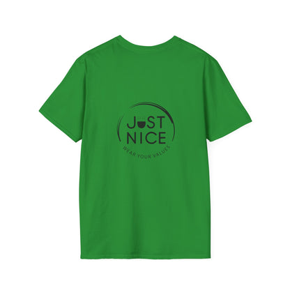Unisex Softstyle T-Shirt - "Canada is Just Nice" Maple Leaf Design