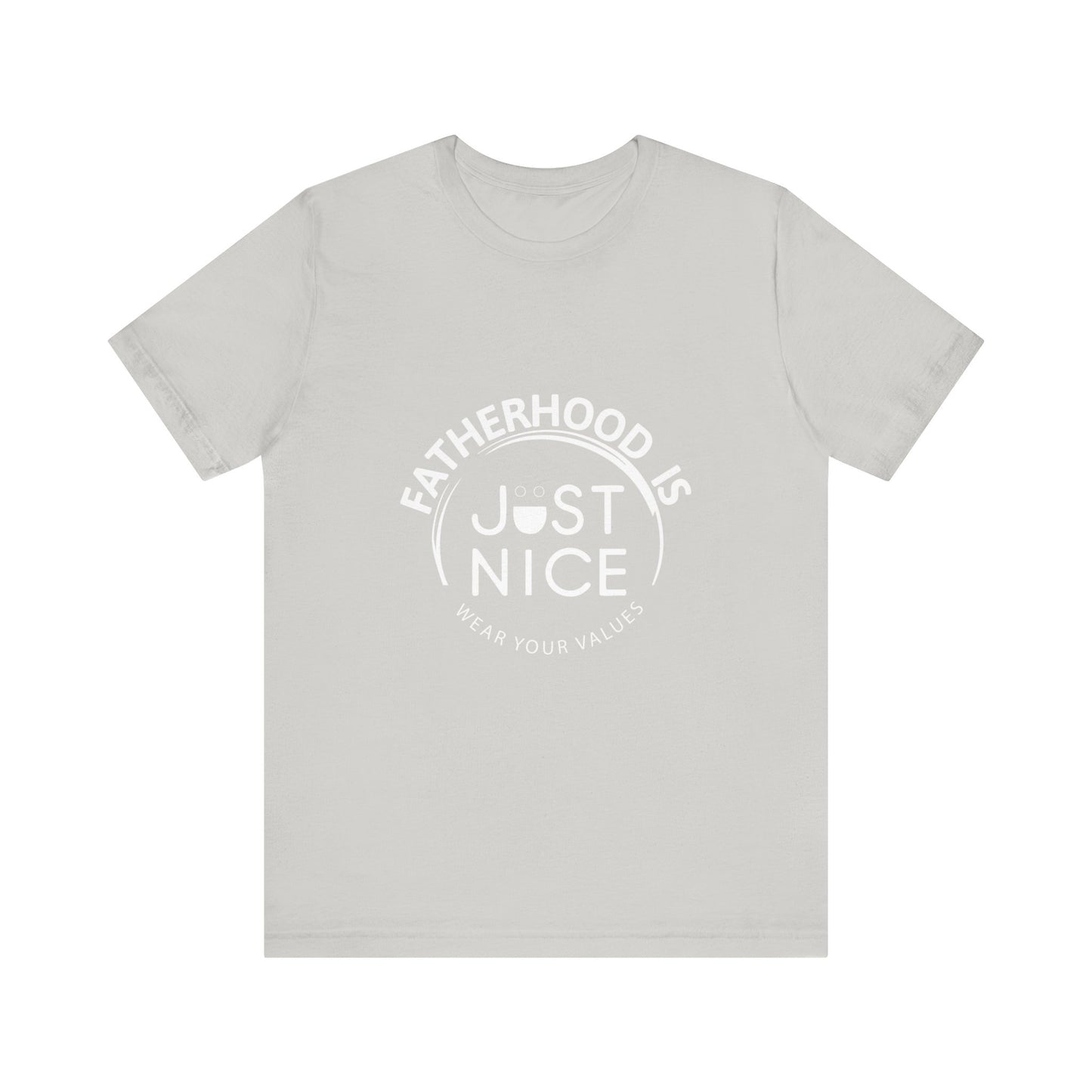 Unisex Jersey Short Sleeve Tee - Present Dad Shirt, Father's Day Gift, Casual Wear, Family T-Shirt, Dad Life Apparel