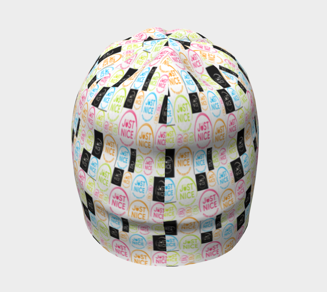 JUST NICE SEAMLESS DESIGN BEANIE