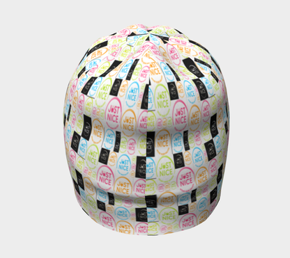 JUST NICE SEAMLESS DESIGN BEANIE